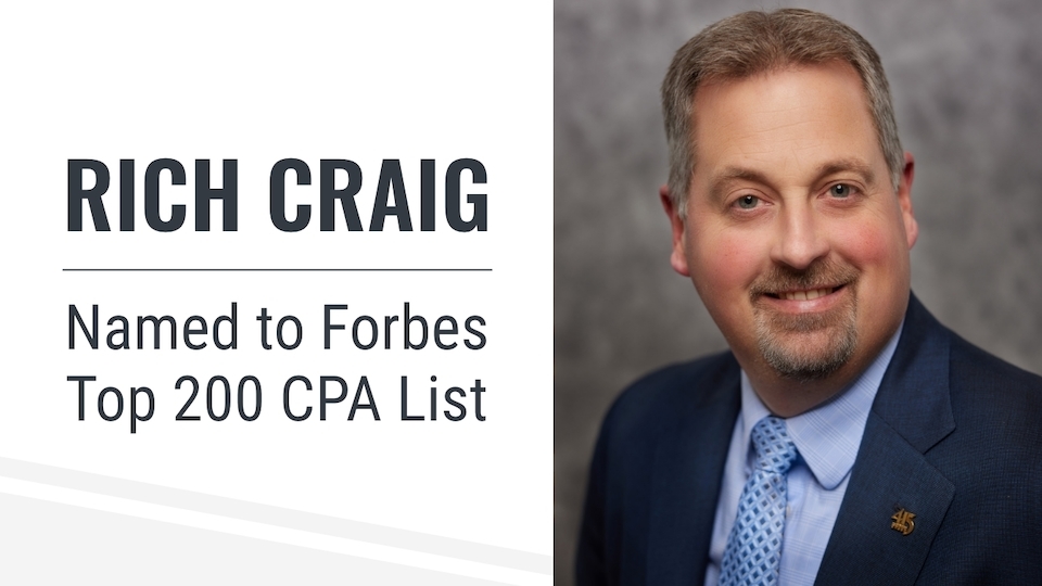 Rich Craig - Forbes Top 200 CPAs