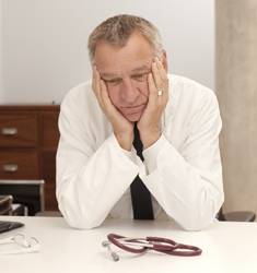 Image representing Physician burnout growing problem